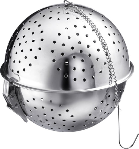 Boule de cuisson de riz Westmark - tamis pratique pour la cuisson du riz, idéal pour le riz à sushi, au jasmin ou basmati, convient également comme tamis à épices - acier inoxydable, 1 litre