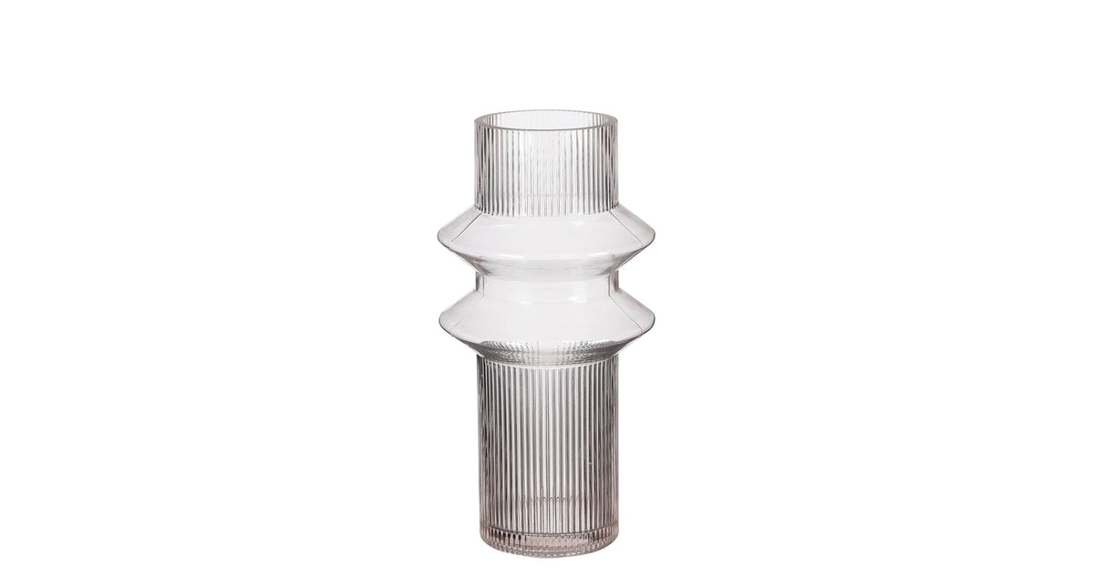 Ivor vaas glas - h30xd15cm