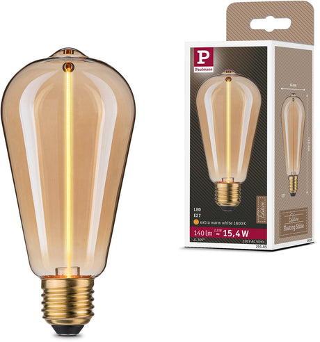 Ampoule LED Paulmann Floating Shine Standard 230 V E27 140LM 2,8W Or 1800K