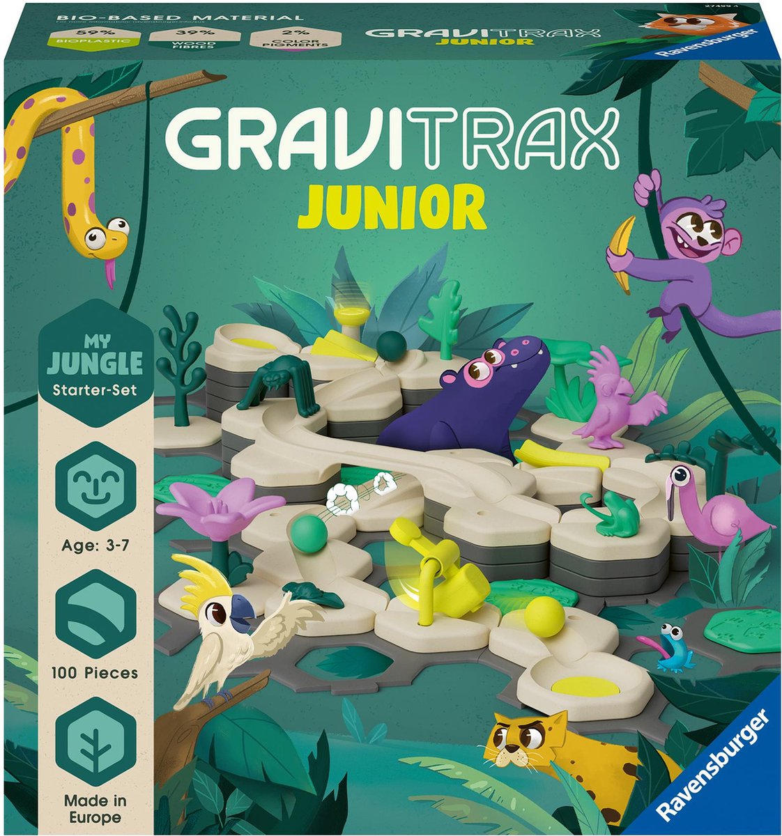 Ravensburger Gravitrax Junior Starter Set Jungle