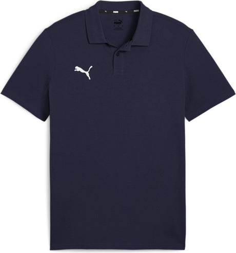 Polo de sport Puma teamgoal casuals pour homme - bleu marine-blanc