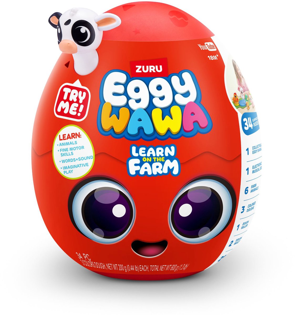 Eggywawa surprise à l'heure du bain rouge