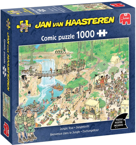 Puzzle Jan van Haasteren - la visite de la jungle, 1000 pcs.