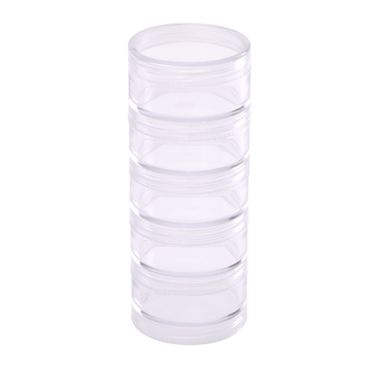 Vaessen creative • plateaux de tri ronds 5 cm lot de 5 pièces