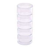 Vaessen creative • plateaux de tri ronds 5 cm lot de 5 pièces