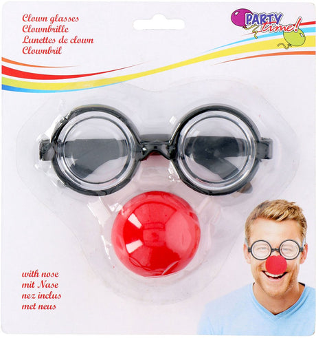 Lunettes et nez de clown