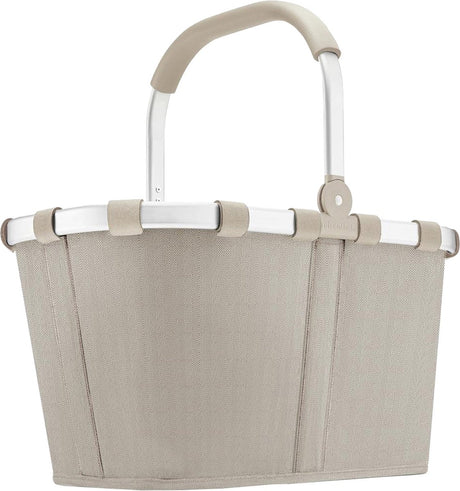 Panier à provisions Reisenthel carrybag - 22l - sable à chevrons