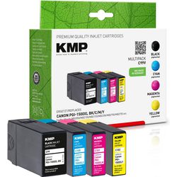 Cartouche d'encre kmp canon pgi-1500xl bk c m y multi noir, cyan, magenta, jaune