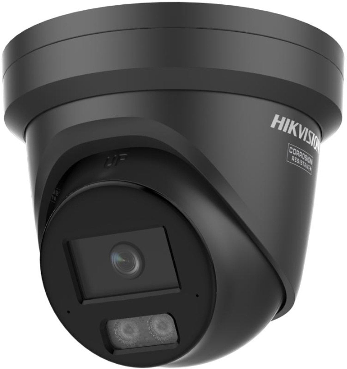 Caméra tourelle noire Hikvision ds-2cd2387g3-li2uy 8mp 2,8 mm