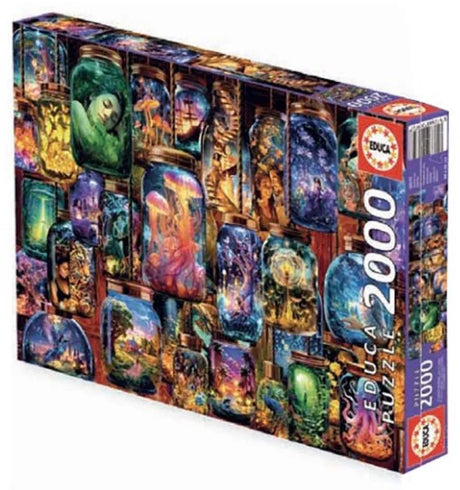 Educa - puzzle - rêves en bocaux - 2000 pièces - puzzle