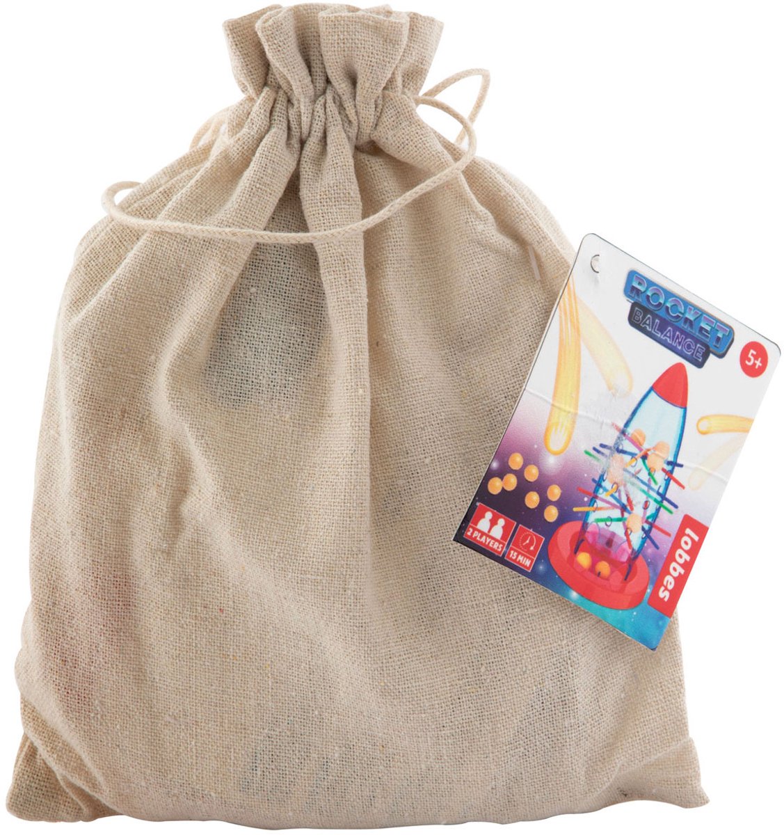 Balance de fusée de jeu Grafix dans un sac en coton