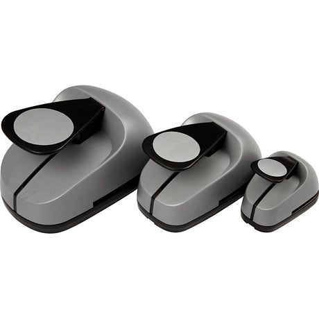 Jeu de poinçons Creativ company, cercle, taille 25+49+75 mm, 3 pièces 1 boîte
