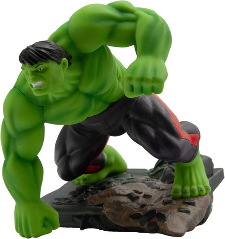 Bullyland 11332 – figurine de jeu et figurine de collection Hulk des Avengers, env. 9,5 cm – réaliste et richement détaillé – idéal comme figurine de gâteau et petit cadeau pour les enfants à partir de 3 ans.