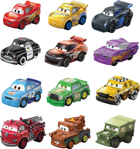 Voitures Disney Mini Racers assorties | 6 pièces