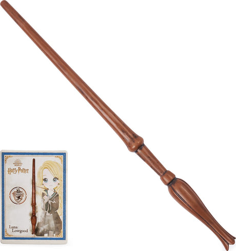 Wizarding World Harry Potter - Baguette magique Loena Lifelong - avec carte de sort - 30 cm