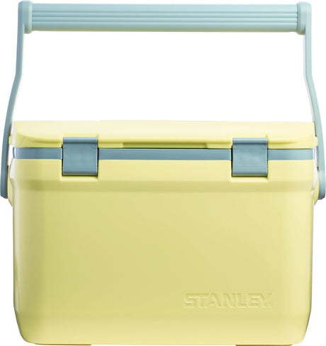 Glacière d'extérieur Stanley Adventure 15,1 l - glacée pendant 36 heures - glacière isolée à double paroi - sans BPA - le couvercle fait également office de siège - glacière de camping - étanche - vert
