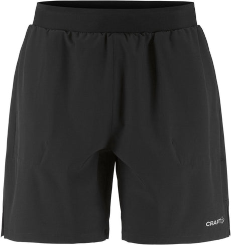 Craft adv essence 2-in-1 shorts 2 m pantalon de sport pour hommes - noir