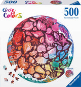 Ravensburger Puzzle Circle ou coquilles de couleurs, 500e.