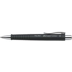 Stylo à bille Faber-castell - polyball - xb - noir - fc-241153