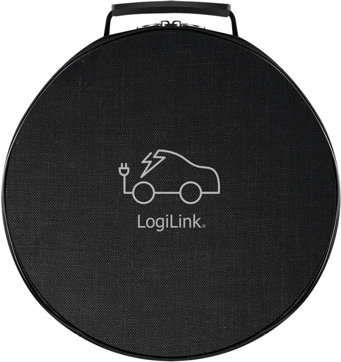 Câble de charge en spirale Logilink pour voiture électrique, type 2, triphasé, 22 kW, 5 mètres