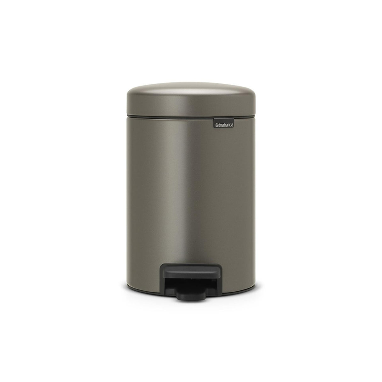 Brabantia poubelle à pédale newicon 3l platine
