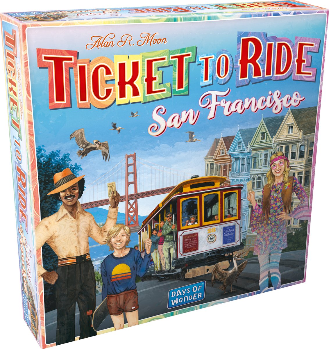 Billet Days of Wonder pour rouler - Jeu de société de San Francisco