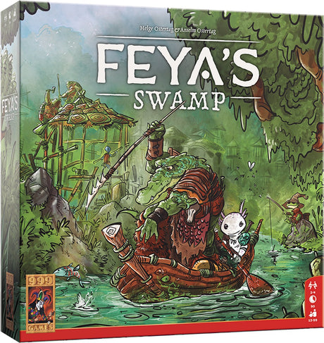 999games 999 games - feya's swamp - strategisch expertspel - sterke combinatie van worker placement en tile placement - van de makers van terra mystica!