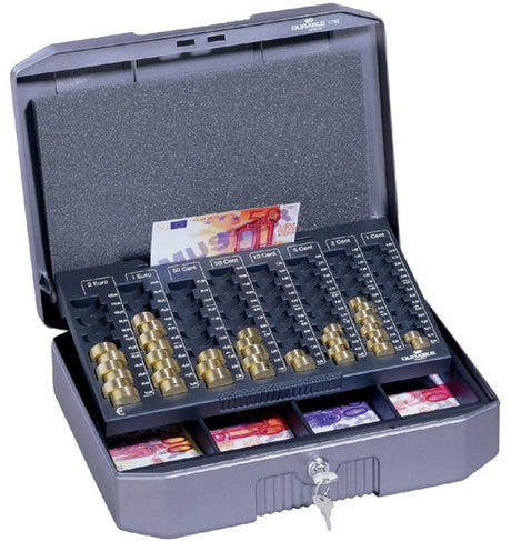 Valise de transport de fonds durable euroboxx taille 12 x 352 x 276 cm