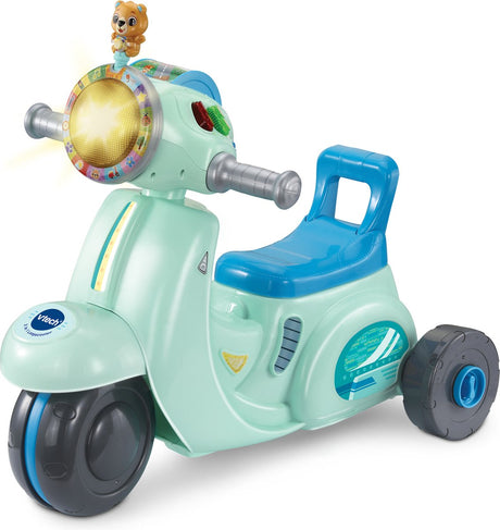 Trottinette de course Vtech 2en1 bleu