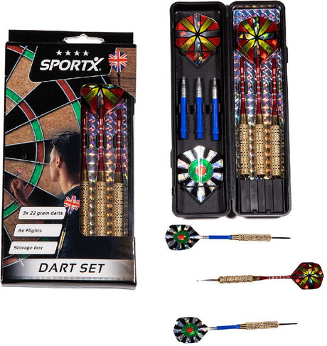 Sportx Dart Deluxe en cas de 22 grammes