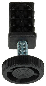 Mack 1047772 - regelbare insteekdop zwart 20 x 20 mm 2 st pcs | 6 stuks