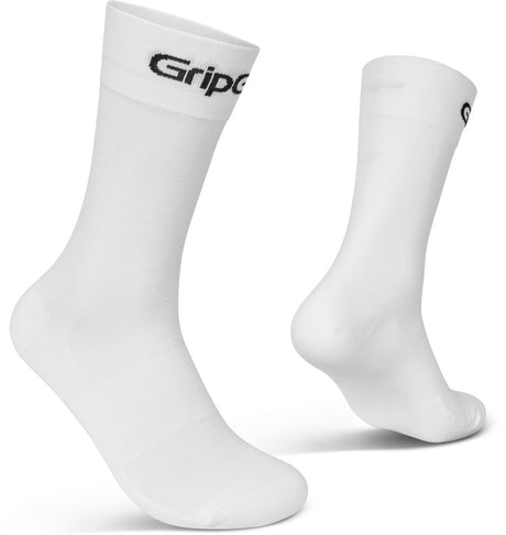 Gripgrab - chaussettes de cyclisme d'été coupe haute ride 1 paire de chaussettes de cyclisme coolmax hautes - unisexe - blanc
