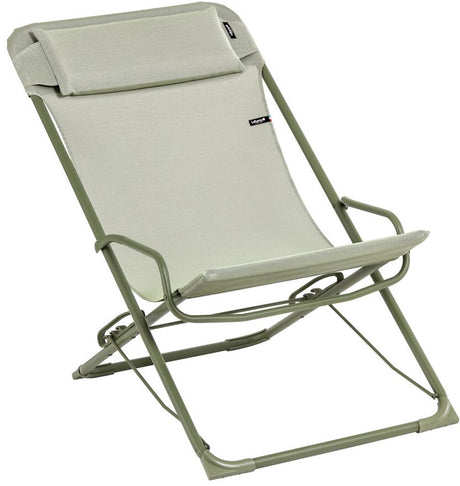 Lafuma transaswing - rocking chair - chaise de plage - chaise longue - réglable - pliable - batyline - mousse
