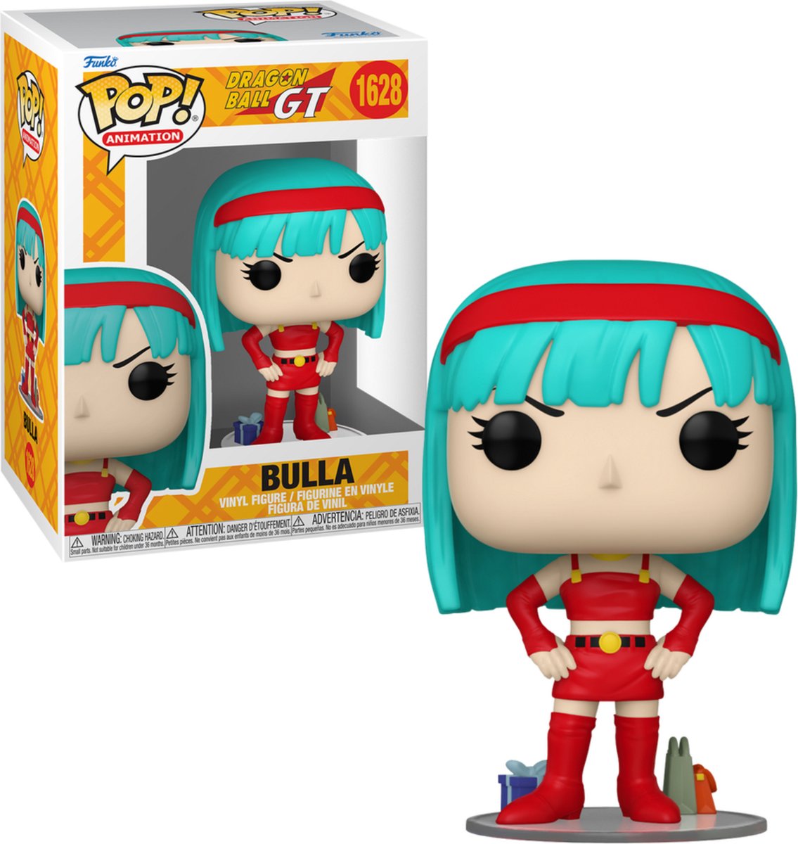 Funko dragon ball gt - bulla vinyl figuur 1628 pop! meerkleurig