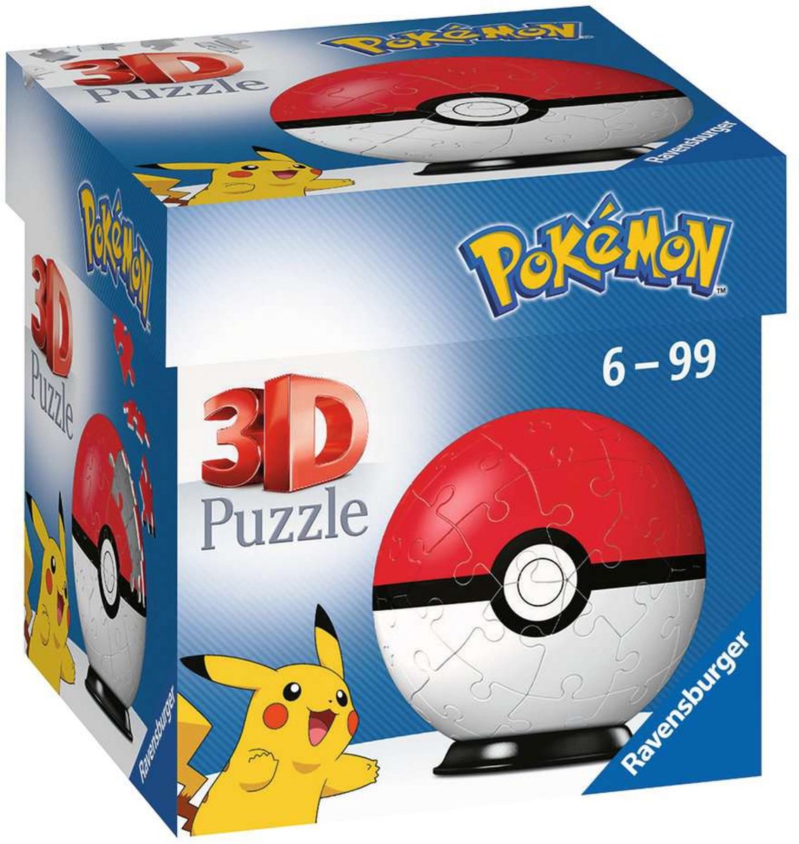 Ravensburger Pokémon Pokeball 3d Puzzle, 54e.