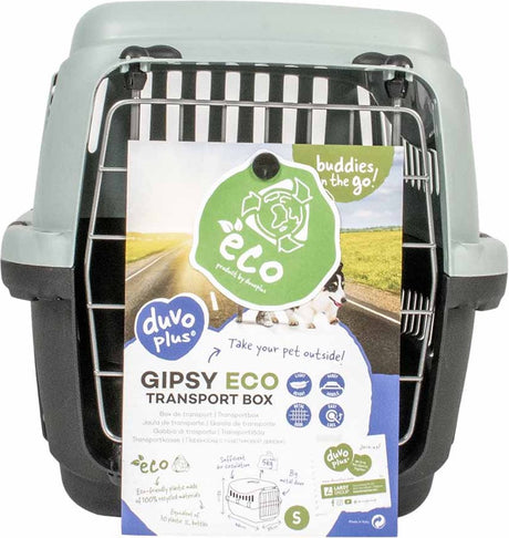 Duvo plus gipsy eco boîte de transport porte métallique s - 46x31x32cm - max. 5 kg de glace