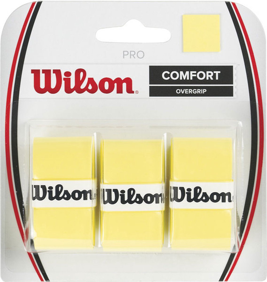 Pack de 3 surgrips de padel sans marque Wilson Tennis Padel - jaune
