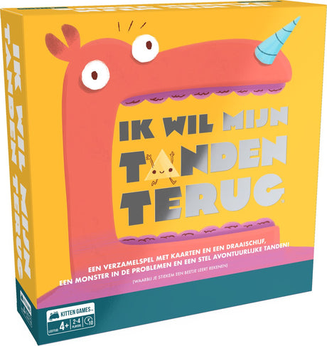 Chatons qui explosent - Je veux récupérer mes dents - Jeu de cartes hollandais