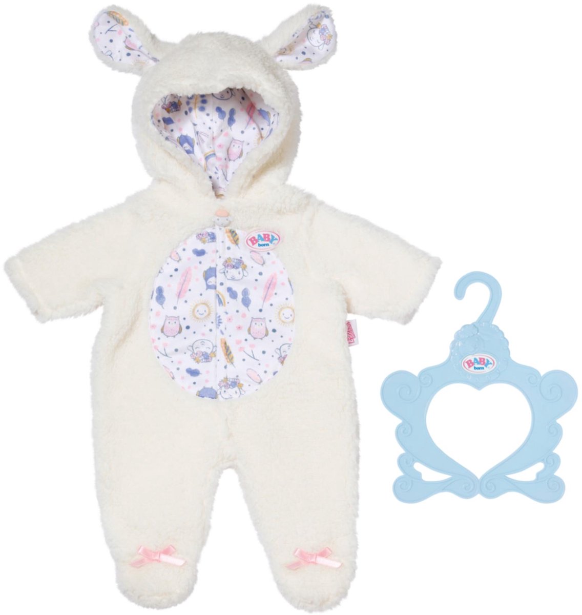 Combinaison bébé mouton né 43 cm | 2 pièces