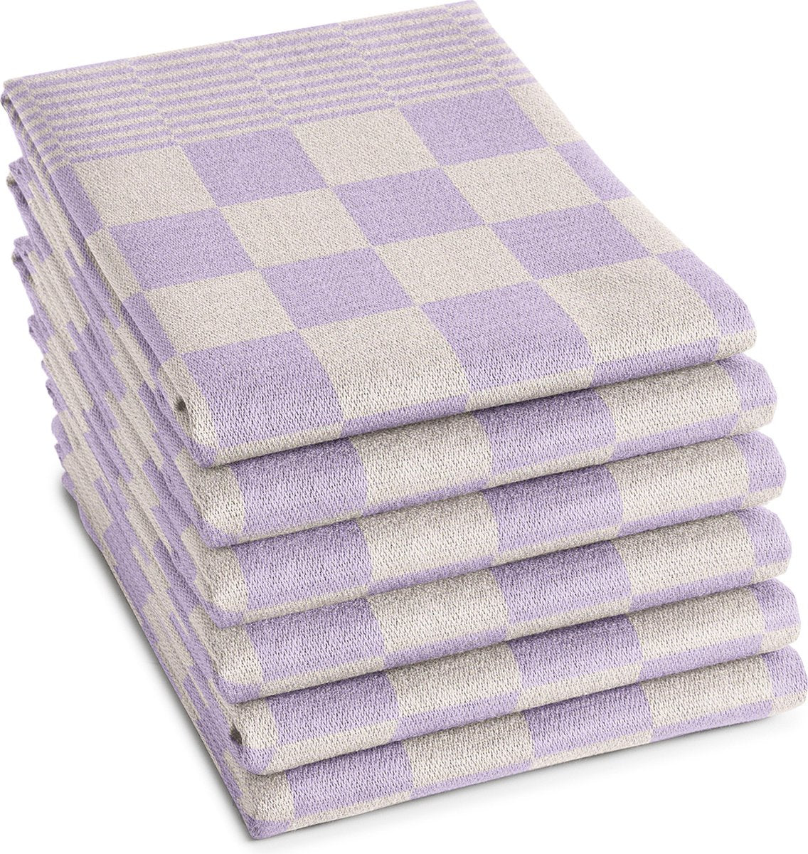 Ddddd torchon bbq pastel lilas 6 pcs