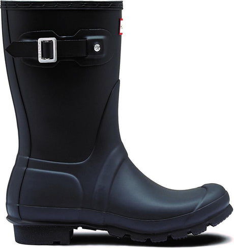 Hunter bottes de pluie pour femmes originales courtes - bleu - taille 38