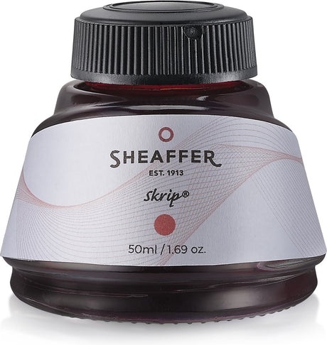 Bouteille d'encre Sheaffer - capacité 50ml - rouge - sf-94241