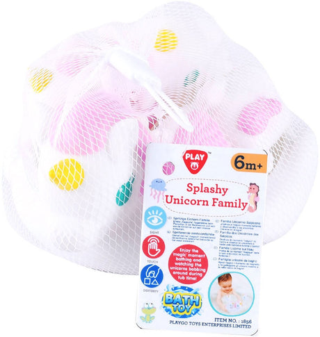Famille de licornes éblouissantes Playgo - 4 pcs.