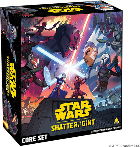 Jeux de masse atomique Star Wars Shatterpoint Core Set - fr