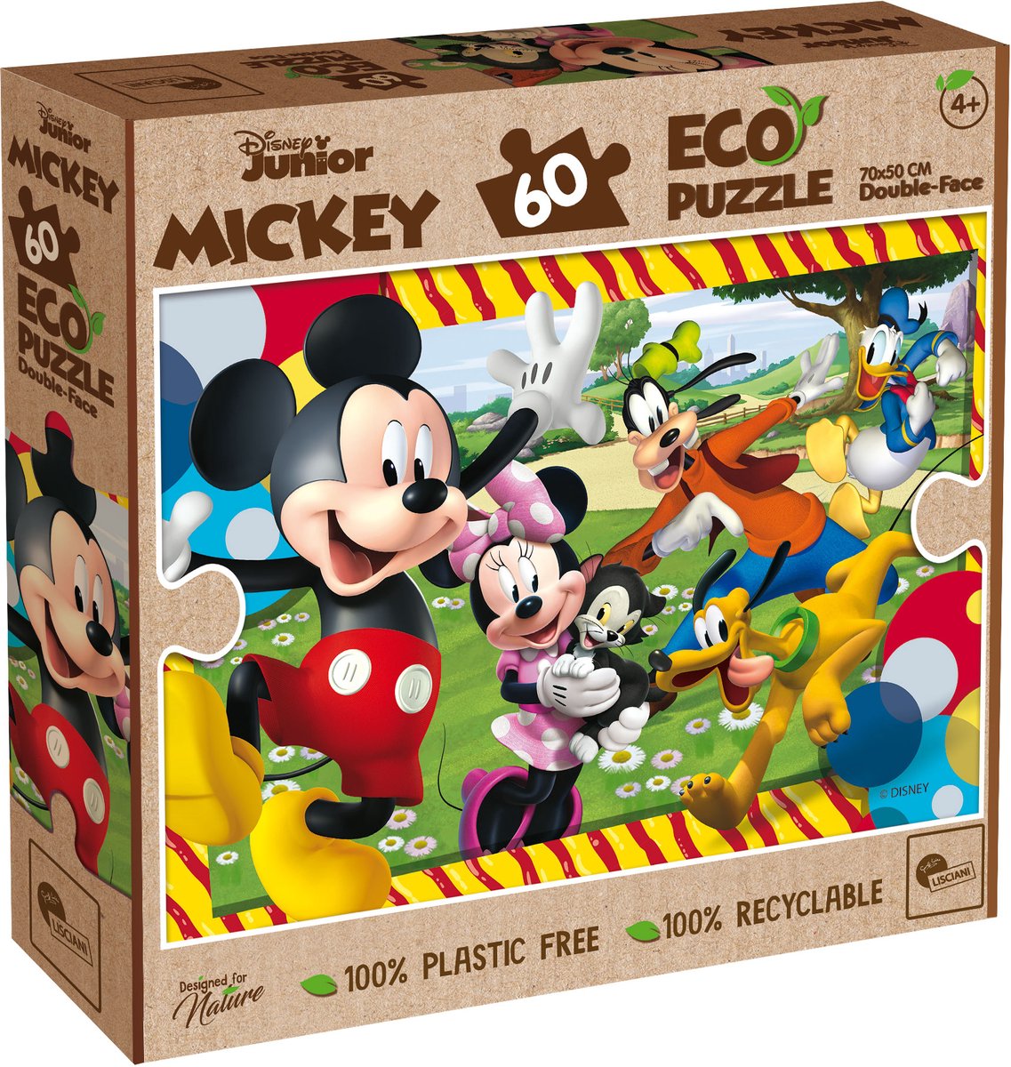 Lisciani Disney Eco Puzzle Df Mickey Mouse 60