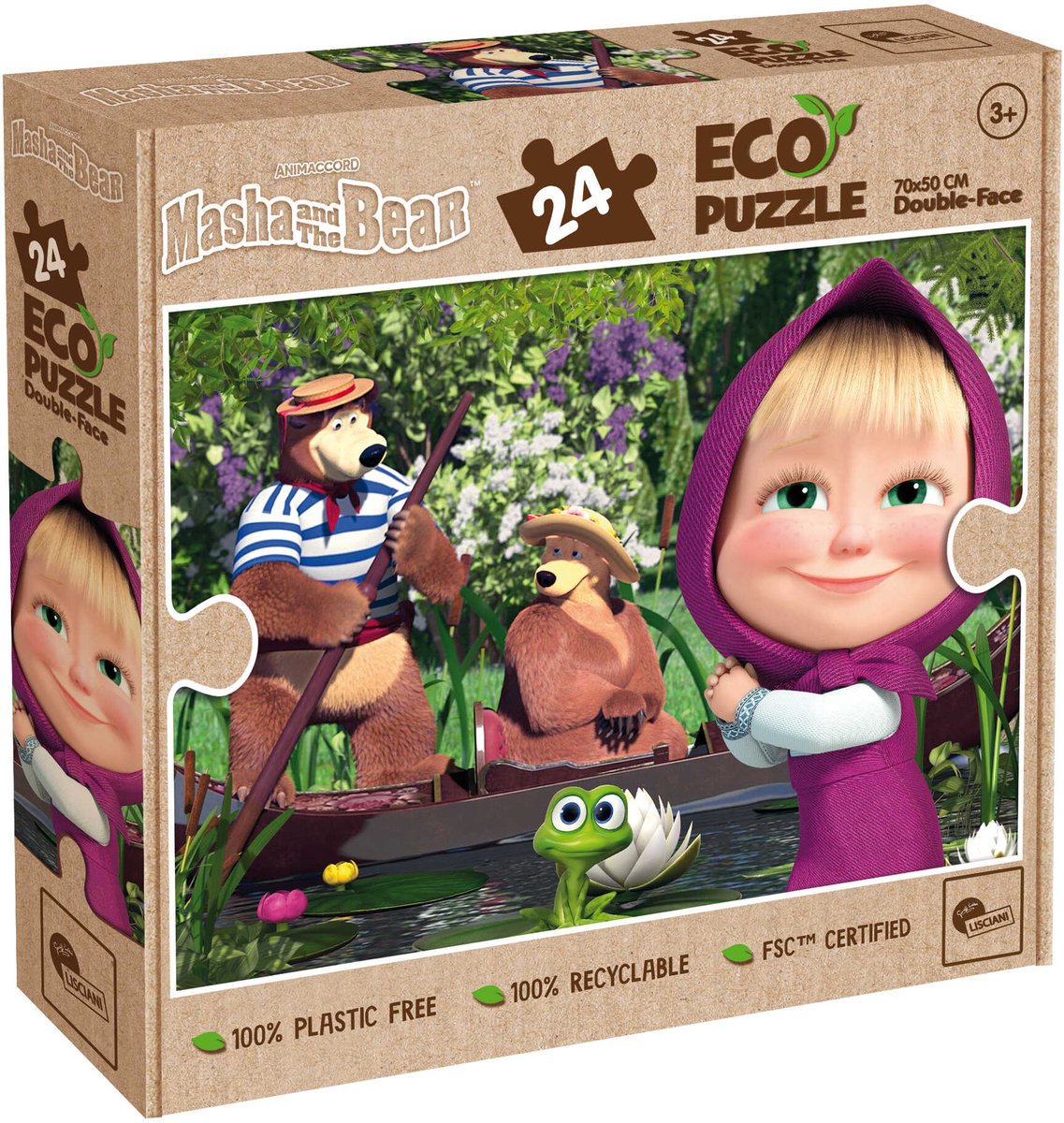Lisciani masha eco puzzle df 24