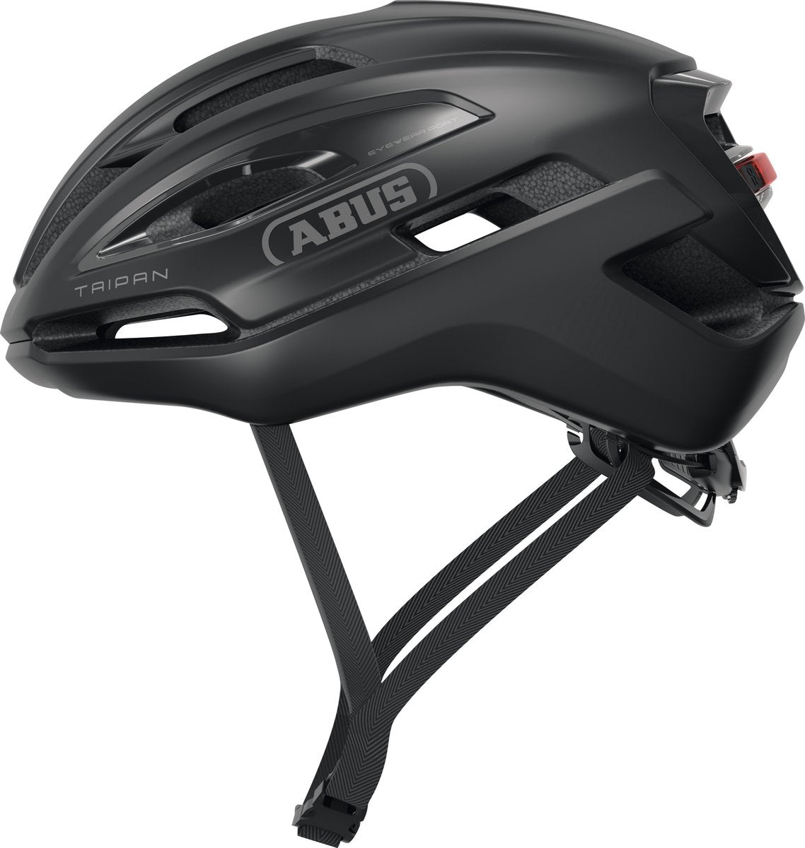Abus casque taipan led velours noir m 54-58cm