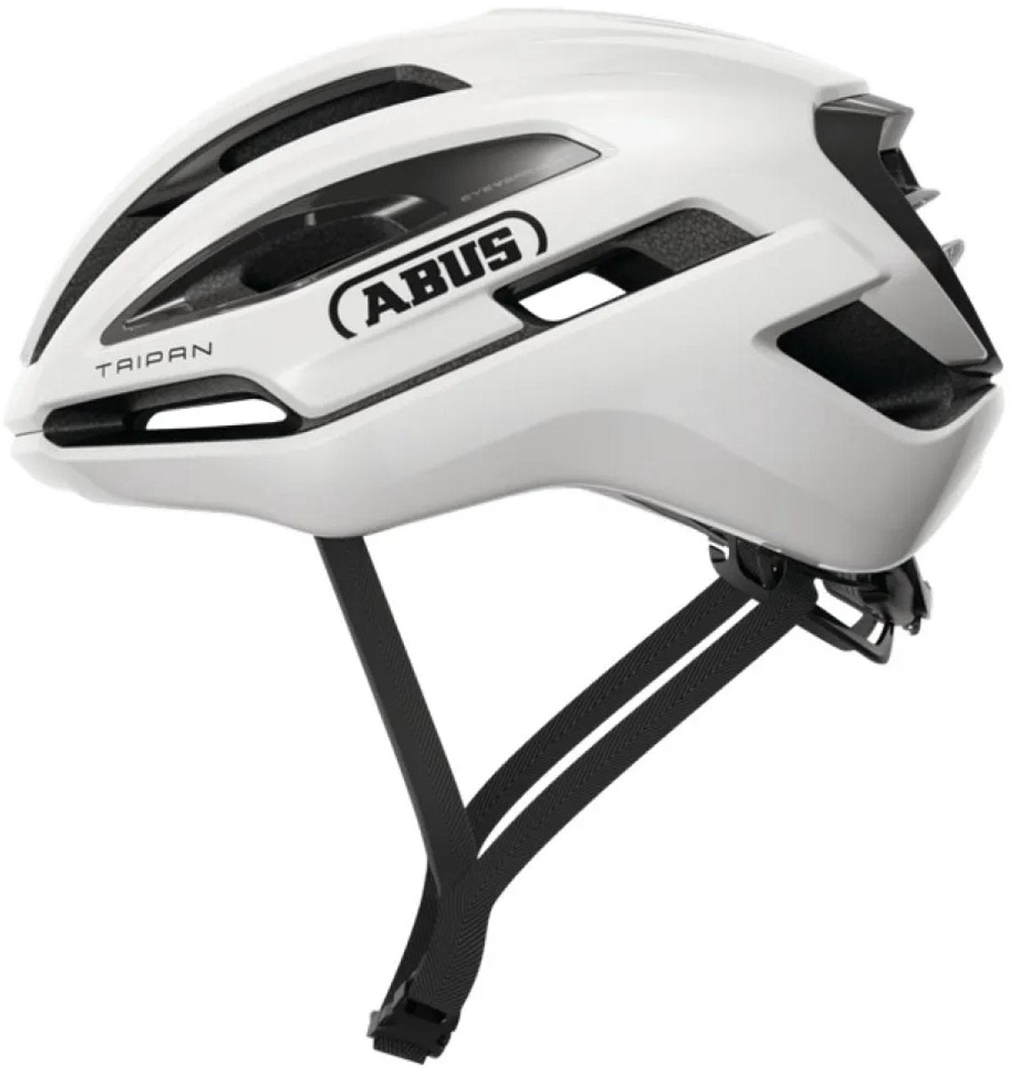 Casque de vélo Abus Taipan blanc brillant l - 57-61 cm - blanc - adapté pour une utilisation sur les vélos de gravel - 295 g