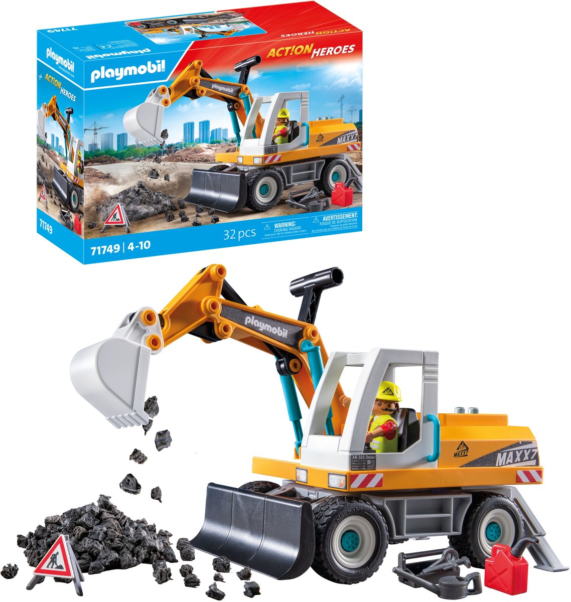 Playmobil 71749 grande pelle