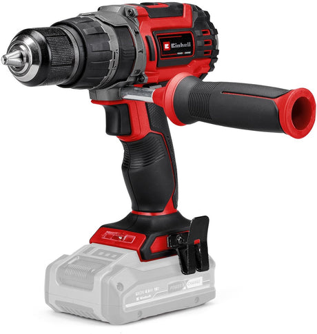 Perceuse-visseuse à percussion sans fil professionnelle Einhell tp-cd 18 60 li-i bl solo - power x-change - 18 v li-ion - 60 nm - moteur brushless - excl. batterie et chargeur